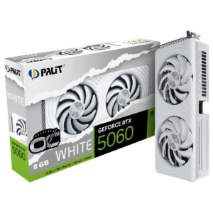 Tarjeta Palit Rtx 5060 White Oc 8gb Gddr7