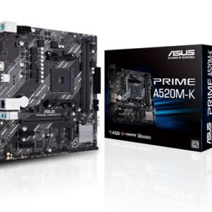Motherboard Asus Prime A520M-K AM4 DDR4 Micro-ATX - Imagen 2